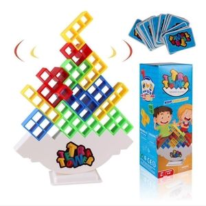 48 PCS Tetra Tower Game-Stacking Game